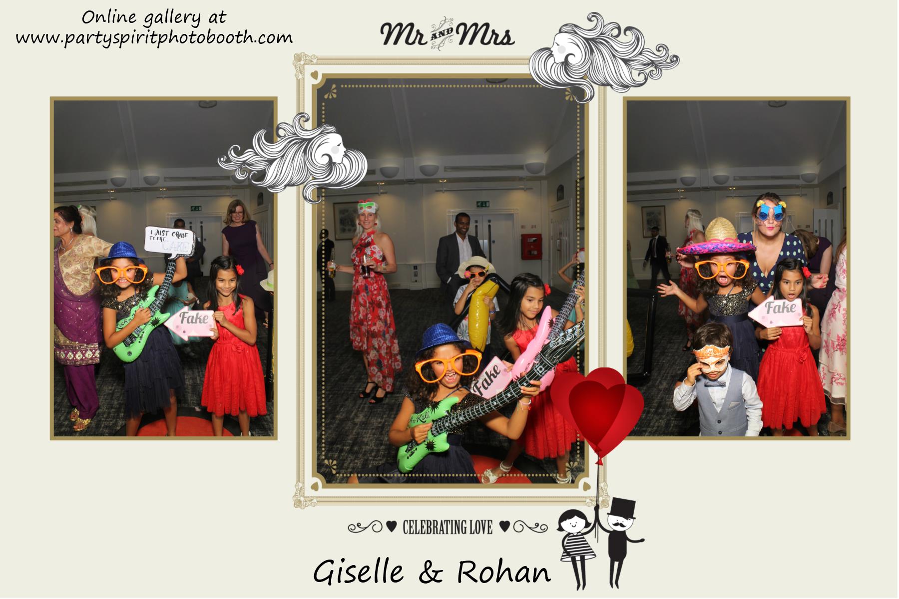 Giselle and Rohan's Wedding | View more photos from the event at gallery.partyspiritphotobooth.com/u/PartySpiritPhotoBooth/Giselle-and-Rohans-Wedding